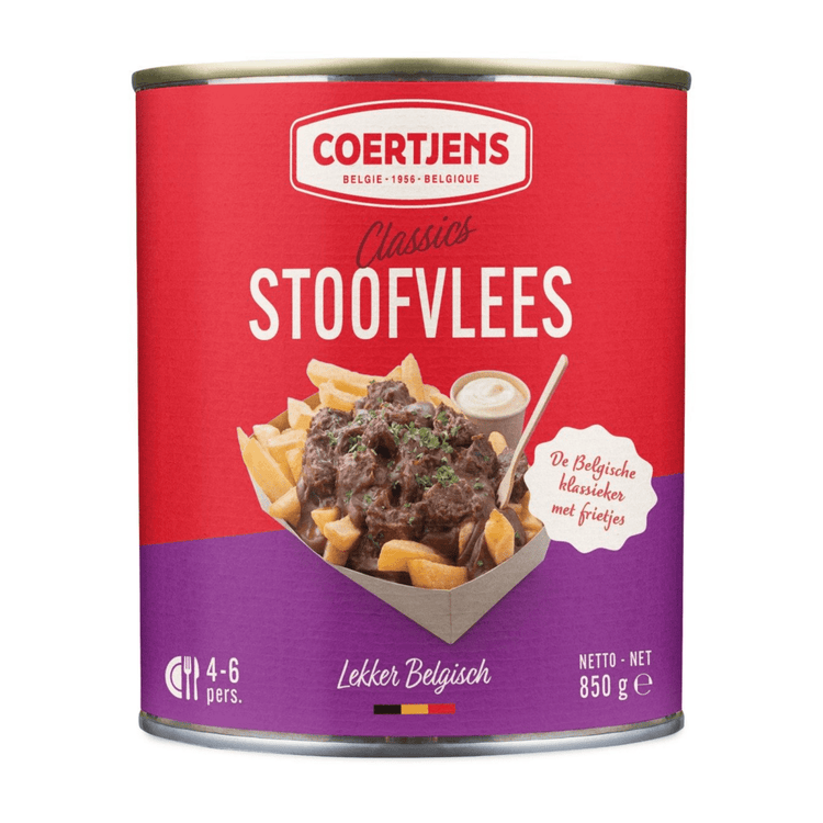 Coertjens stoofvlees (850 gram)