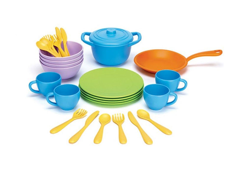 Green toys kook en diner set - gerecycled