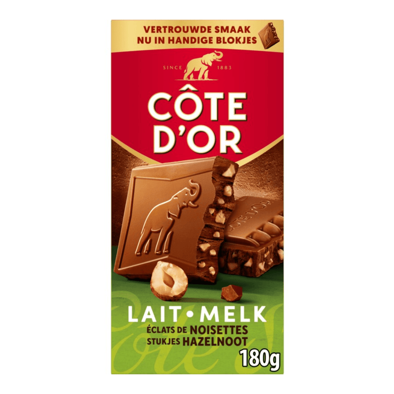 Cote d'or cote d’or original tablet melk noot (18x 180gr)