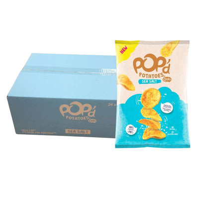Croky pop'd potatoes sea salt (24x 17gr)