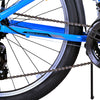 Volare Cross Kinderfiets - Jongens - 24 inch - Blauw - 18 versnellingen - Twee handremmen
