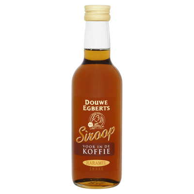 Douwe egberts siroop karamel (6x 250 ml)