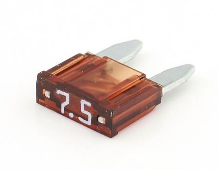 Tirex mini steekzekering 7.5a bruin (doosje 25)