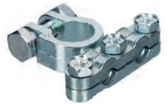 Tirex accupoolklem dubbele aansluiting +