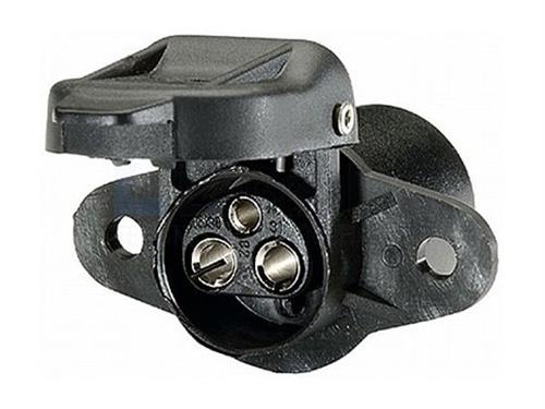 Tirex stekkerdoos 3-polig kunststof