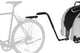 Doggyride trekstang bagagedrager zwart incl. britch lite