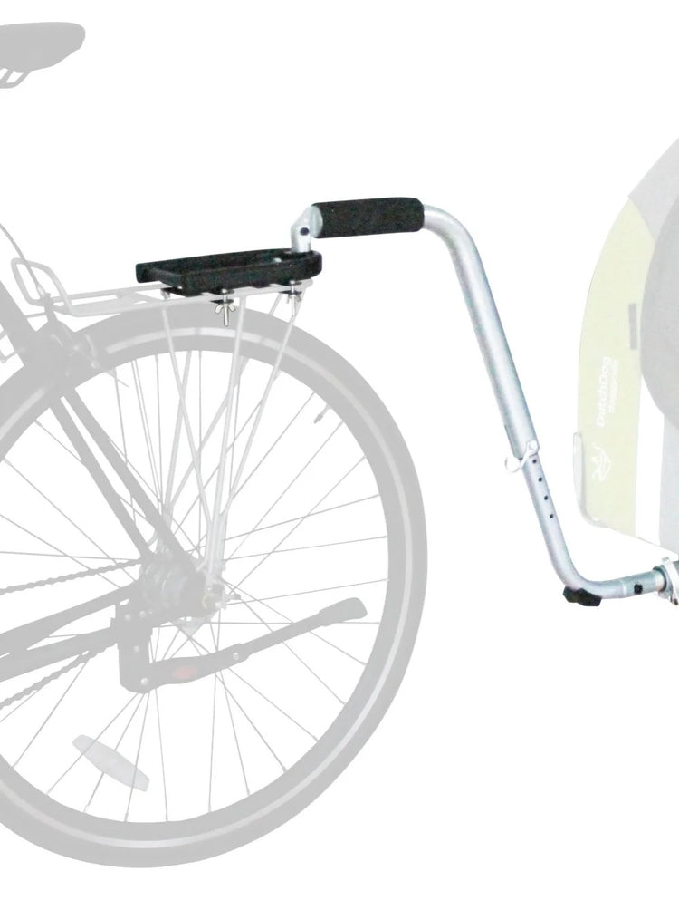 Doggyride trekstang bagagedrager grijs incl. britch lite