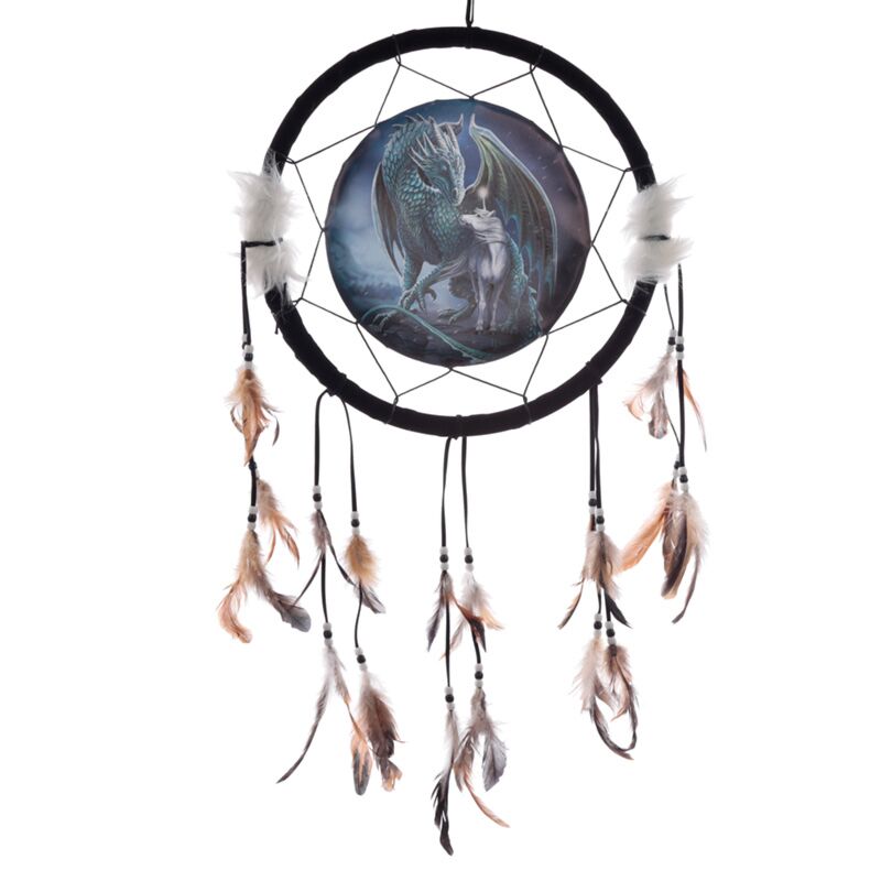 Lisa parker beschermer van magie draak dromenvanger 33cm