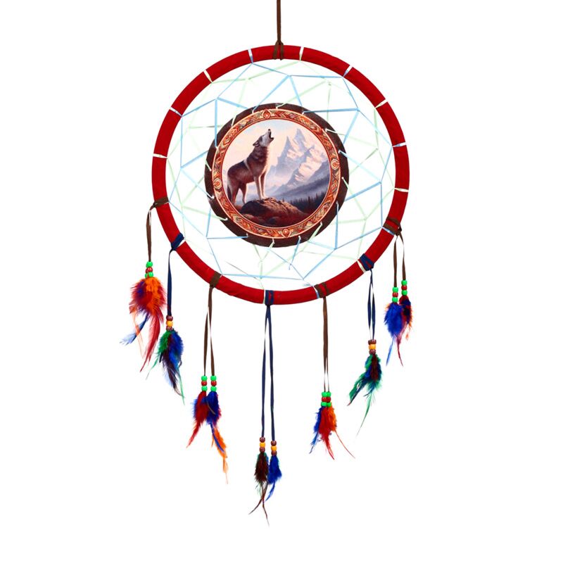 Berg wolf dromenvanger 33cm
