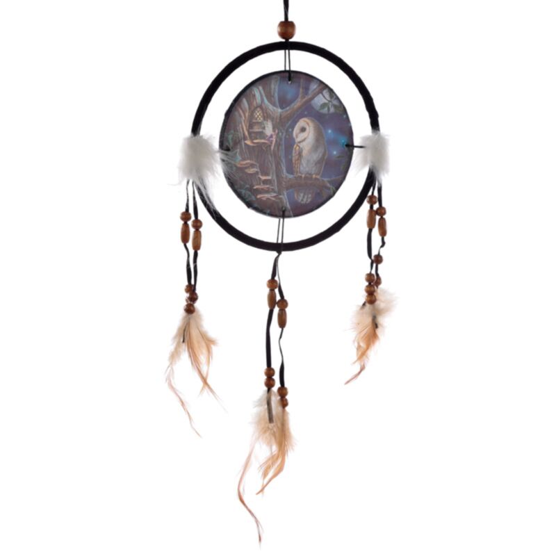 Lisa parker sprookjes uil fee dromenvanger 16cm