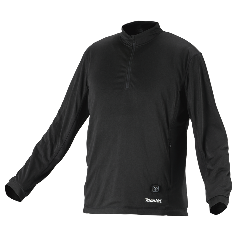 Makita verwarmd ondershirt met rits m - dcx201cm