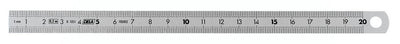 Facom flexibele rvs-linialen - dubbelzijdig 150 mm - dela.1051.150