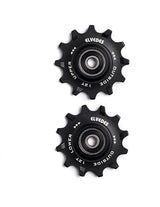 Elvedes derailleurwieltjes RVS 12T 11V sealed narrow wide - afbeelding 1