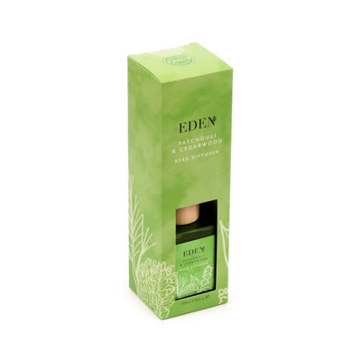 Eden patchouli cederhout 100ml geurstokjes