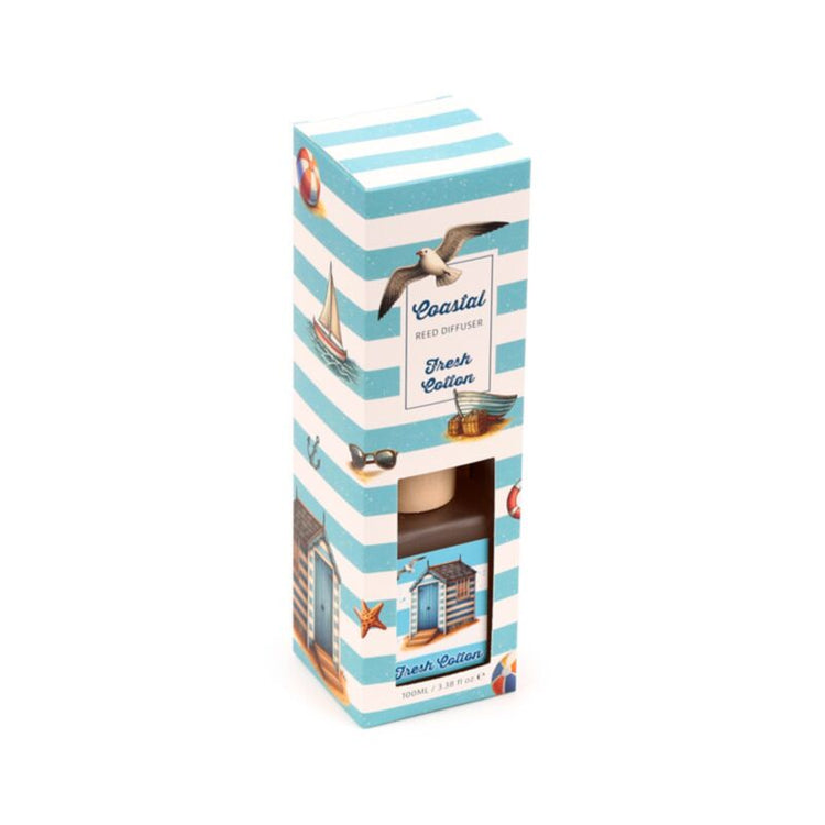 Coastal kust fris katoen 100ml geurstokjes