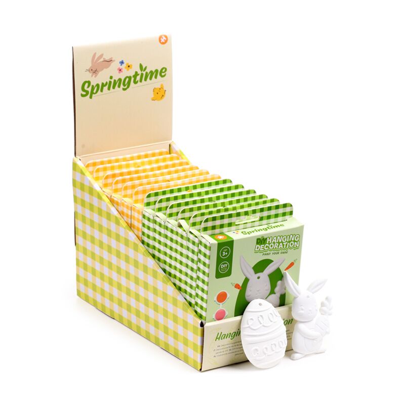 Springtime lente pasen verf-het-zelf decoratie