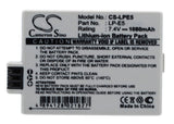 Blu-basic digitale camera accu 7.4v 1080mah li-ion voor canon