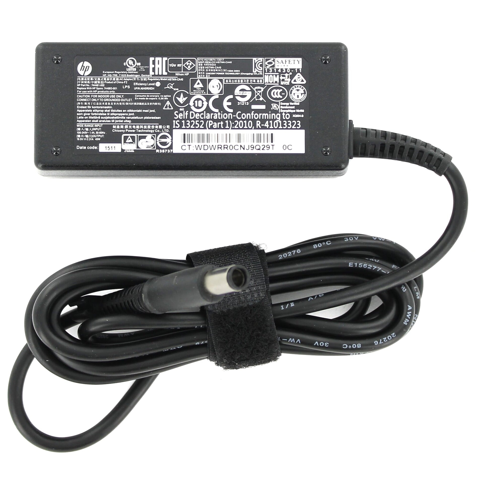 Hp 45w smart ac adapter