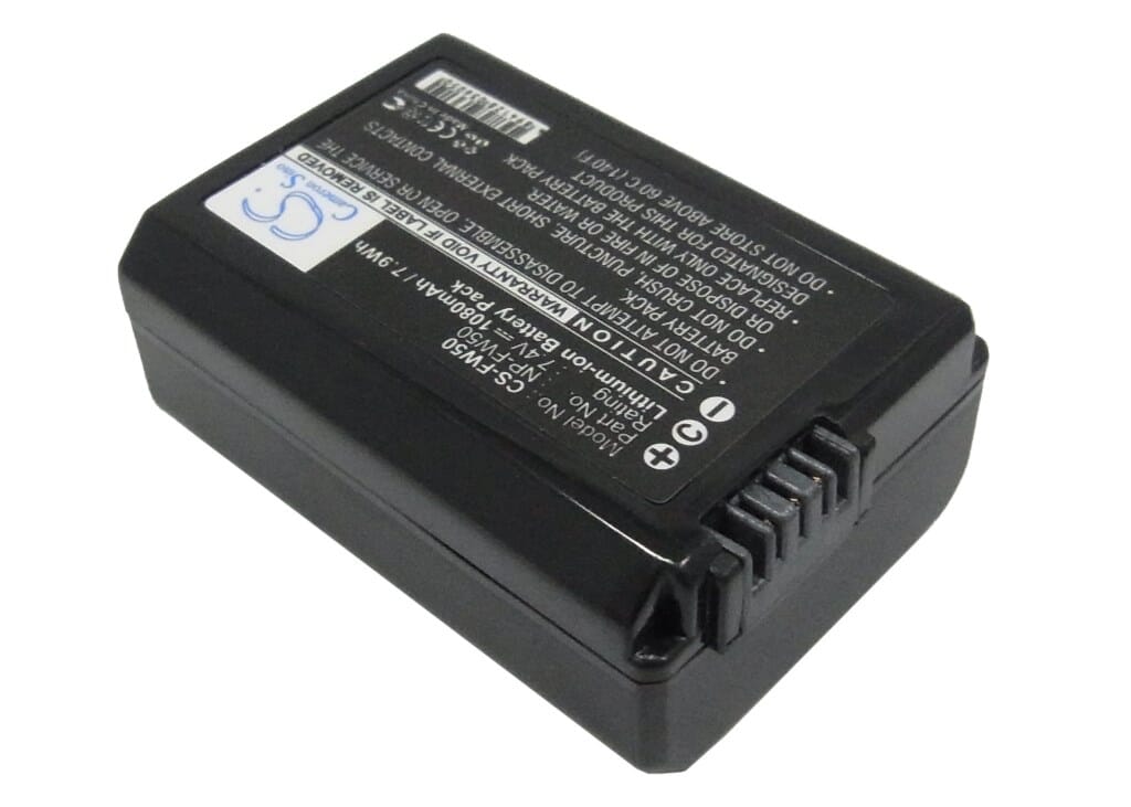 Digitale camera accu 7.4v 1080mah li-ion voor sony