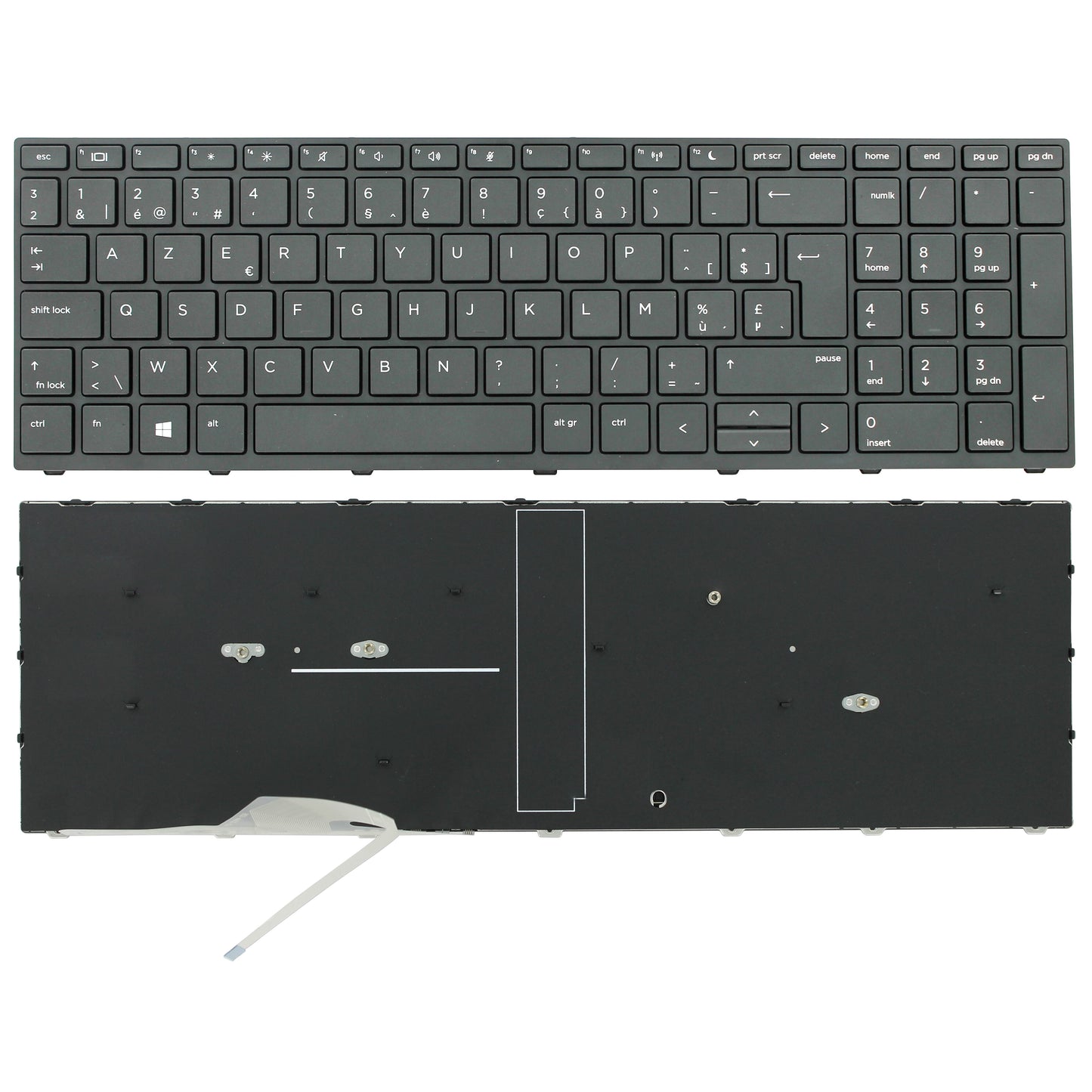 Ty hp laptop toetsenbord azer be