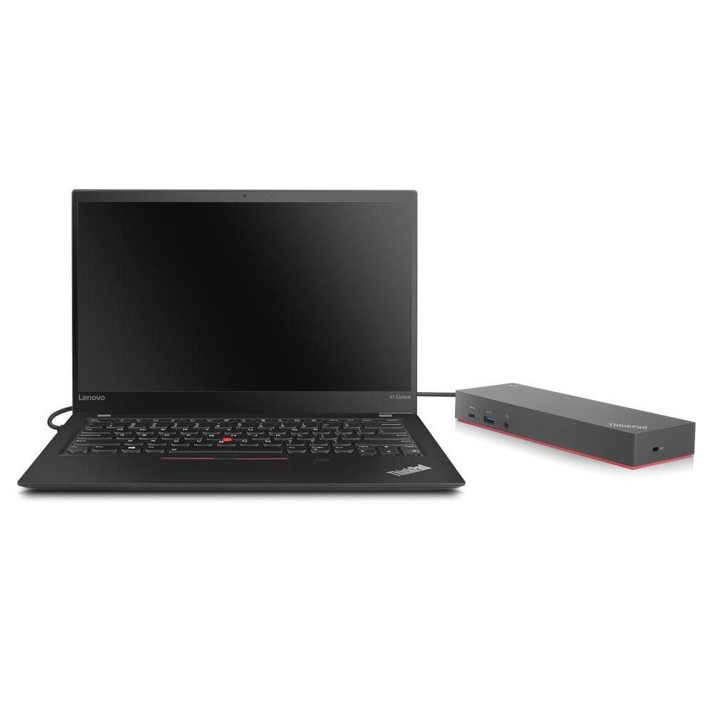 Lenovo hybrid dock 135w dockingstation (zwart)