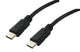 Usb3.1 gen 2 type-c kabel 1 meter - zwart