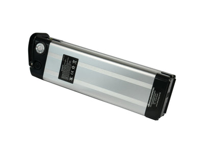 Phylion compatible fietsaccu 36 37v 14.5ah silverfish (zilver)