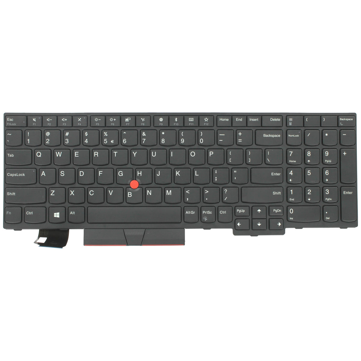 Lenovo laptop toetsenbord qwerty us