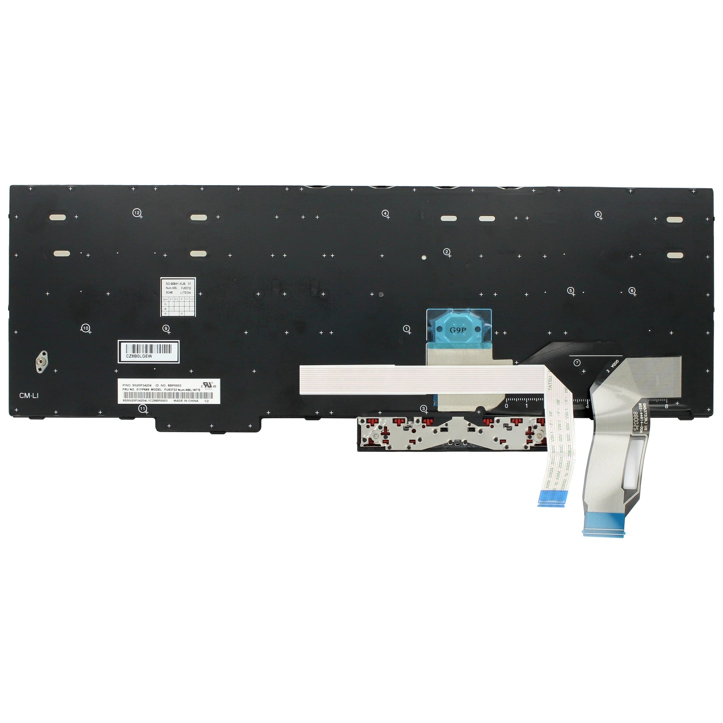 Lenovo laptop toetsenbord qwerty us