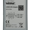 Bmz usb2can adapter set brose adapter + kabel