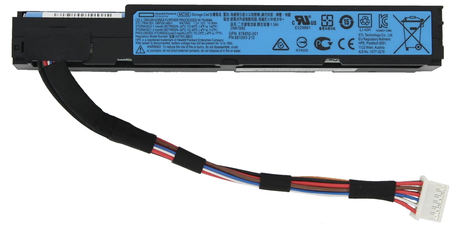 Hewlett packard enterprise 96w enhanced battery