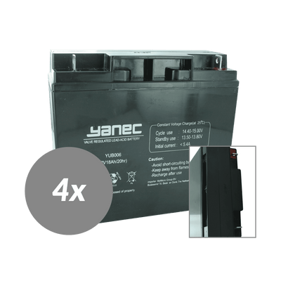 Yanec ups batterij vervangingsset rbc11 (excl. kabels)