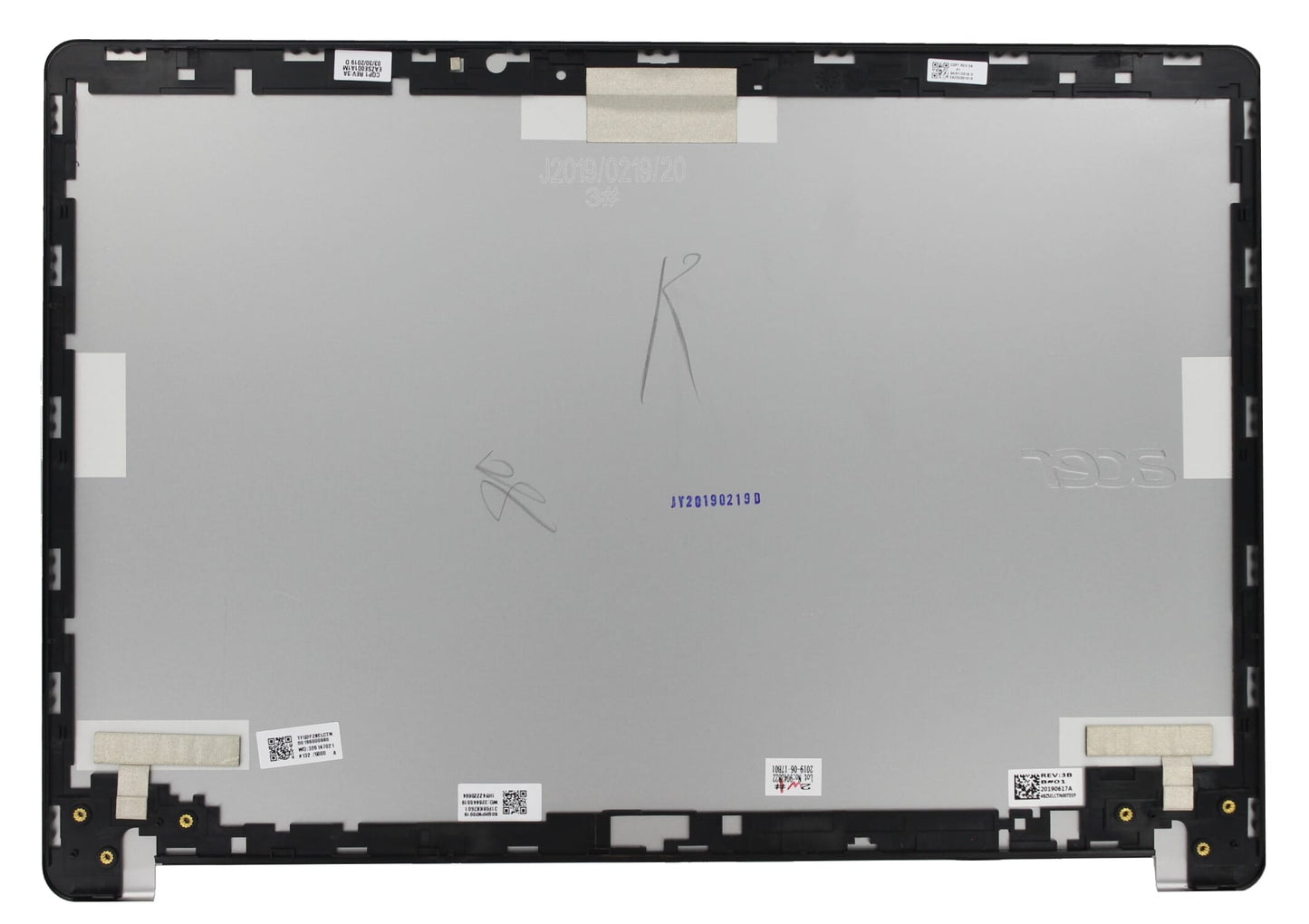 Acer laptop lcd back cover - zilver