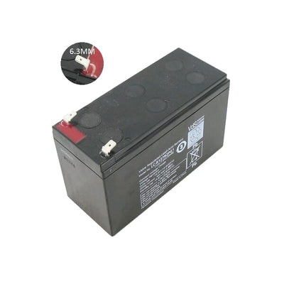 Yanec loodaccu 12v 7.5ah (6.3mm)