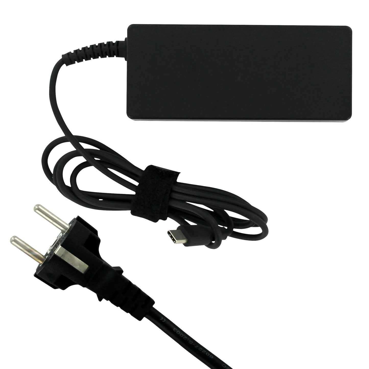 Laptop usb-c ac adapter 65w zwart