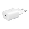 Samsung oplader met kabel 1m usb c 25w wit