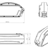 E-bike vision fietsaccu 612wh frame e-bike vision