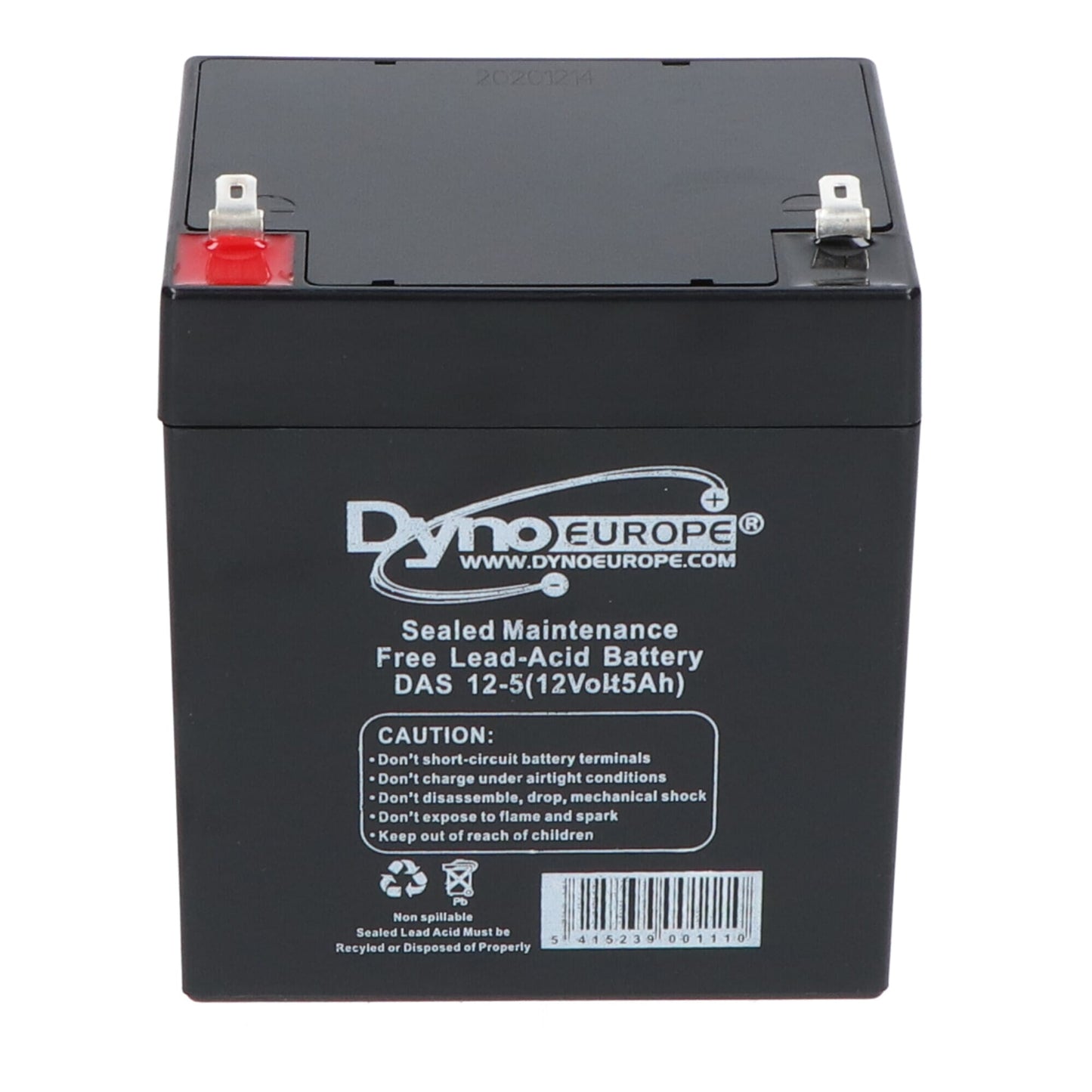 Dyno europe dyno loodaccu 12v 5ah