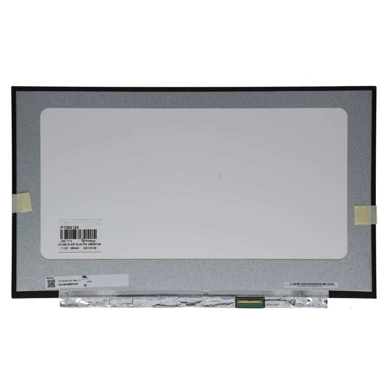 17.3 inch lcd scherm 1920x1080 mat 40pin edp, ips, 144hz