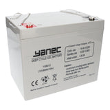Yanec gel accu 12v 80ah - afbeelding 1