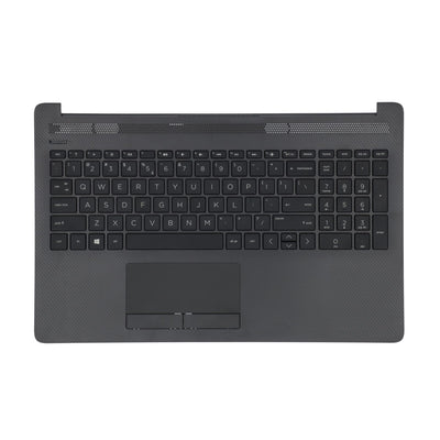 Ty hp laptop toetsenbord qwer us + top cover - zwart