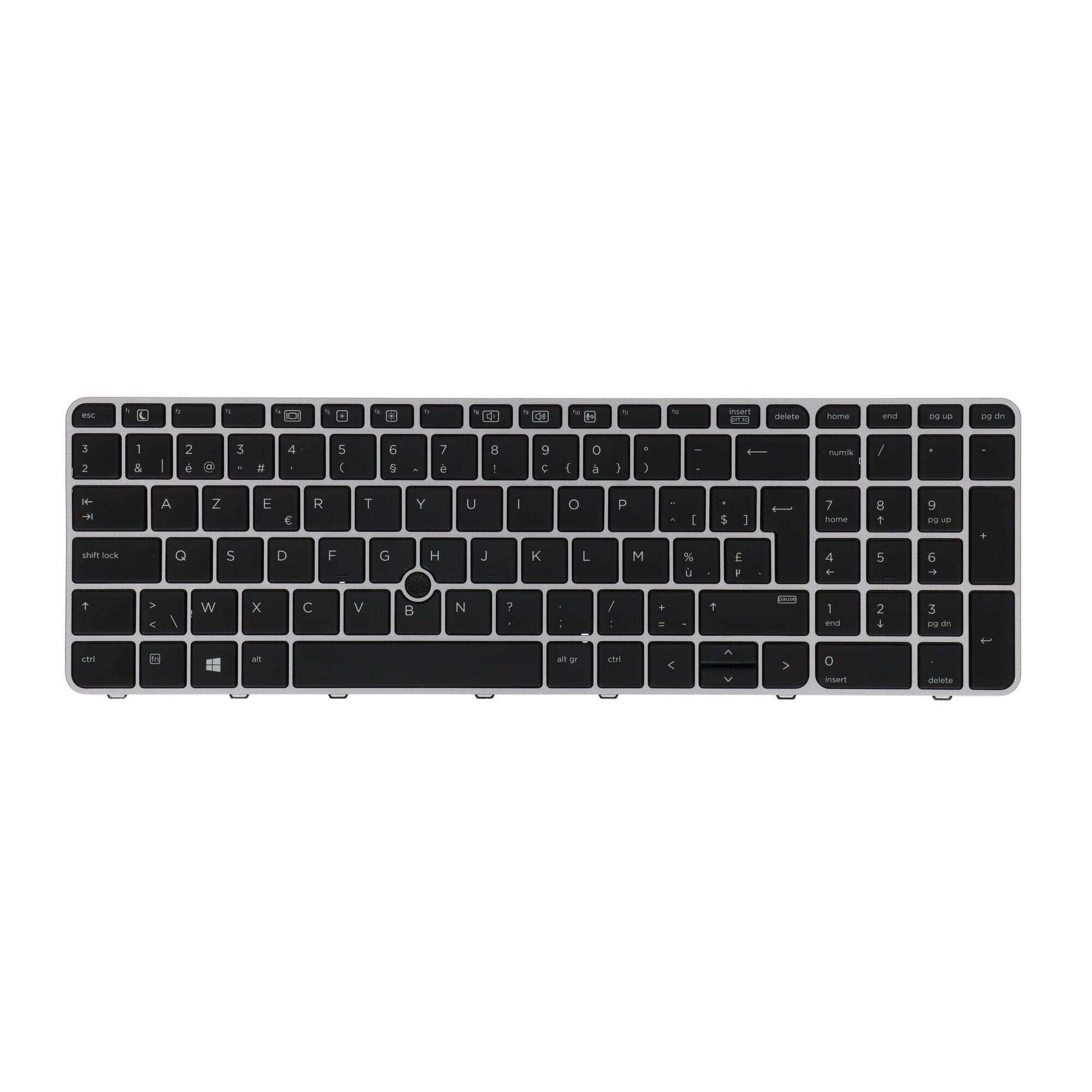 Hp laptop toetsenbord azerty be + trackpoint