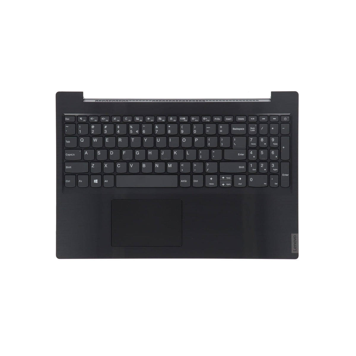 Ty lenovo laptop toetsenbord qwer us + top cover - zwart