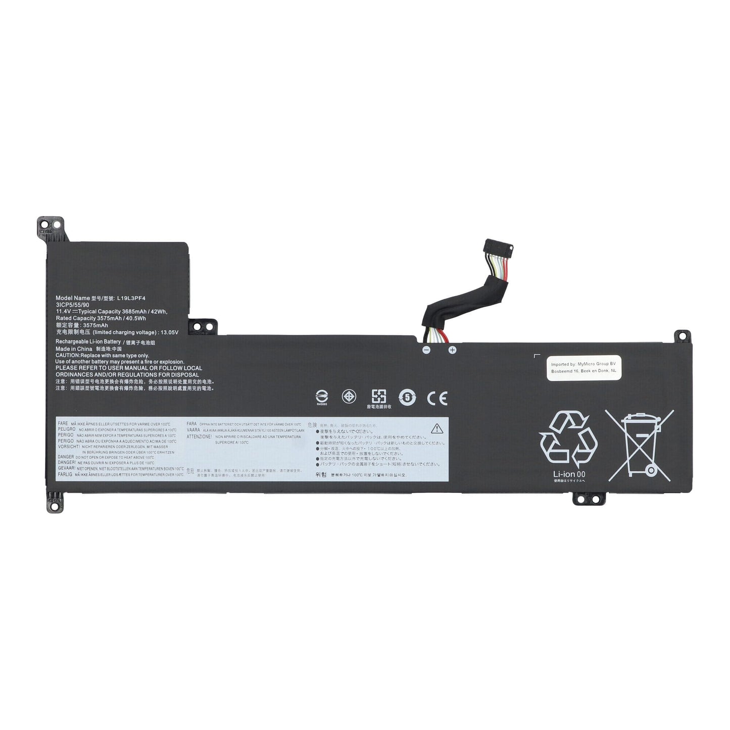 Replacement Laptop Accu 3600 mAh