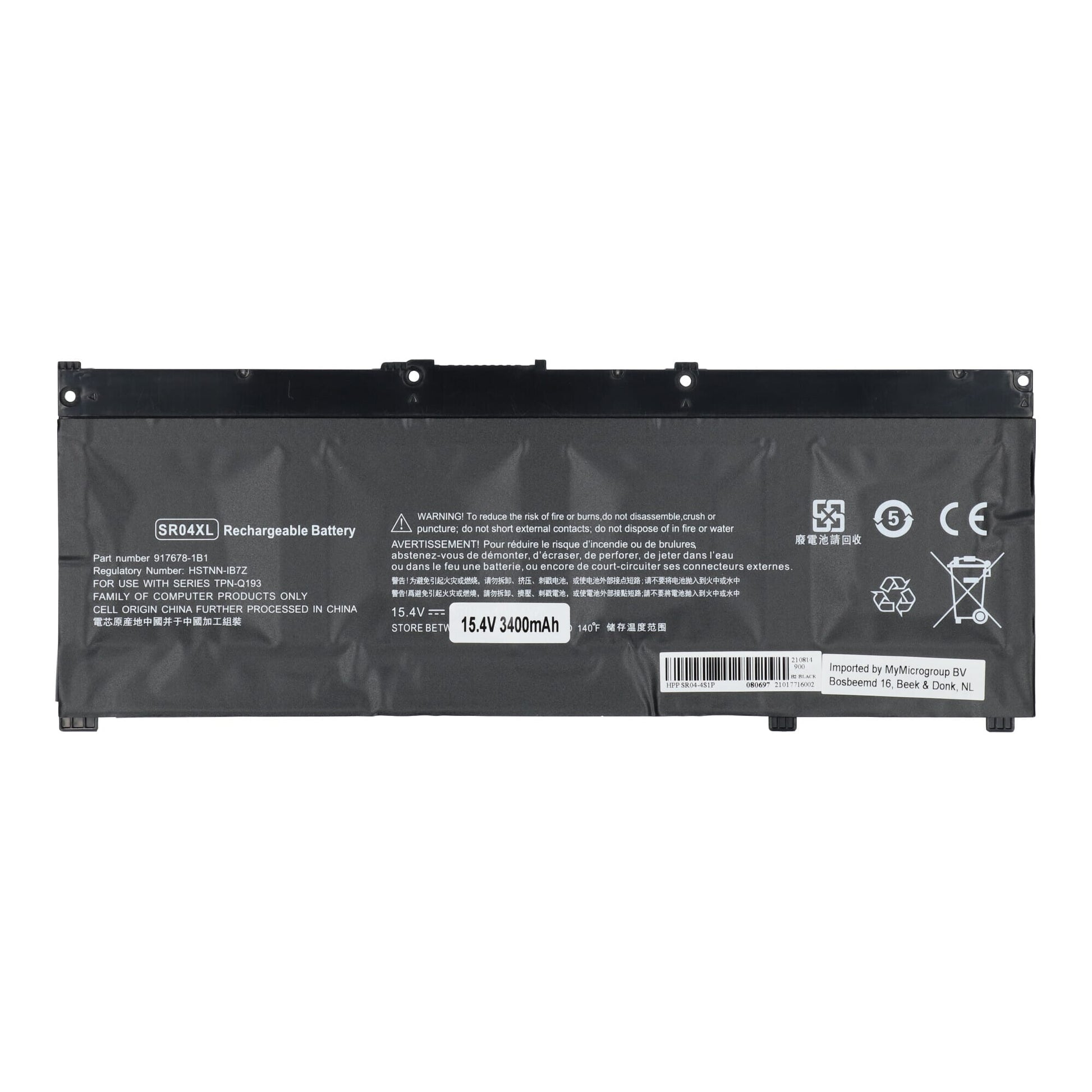 Laptop accu 3400 mah