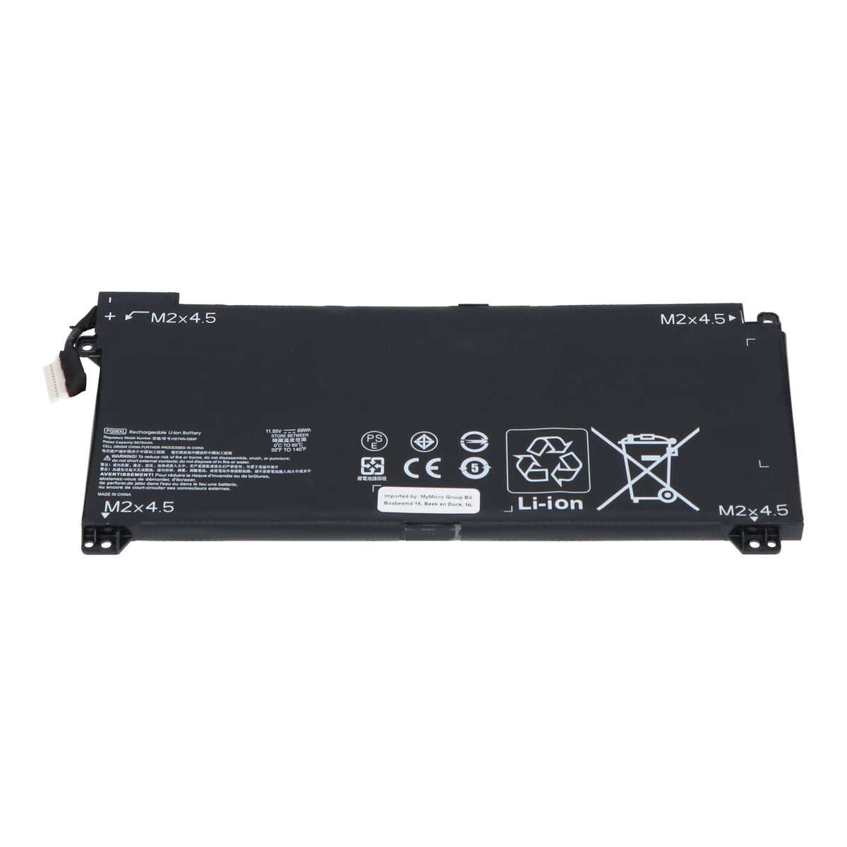 Replacement parts laptop accu 5600mah