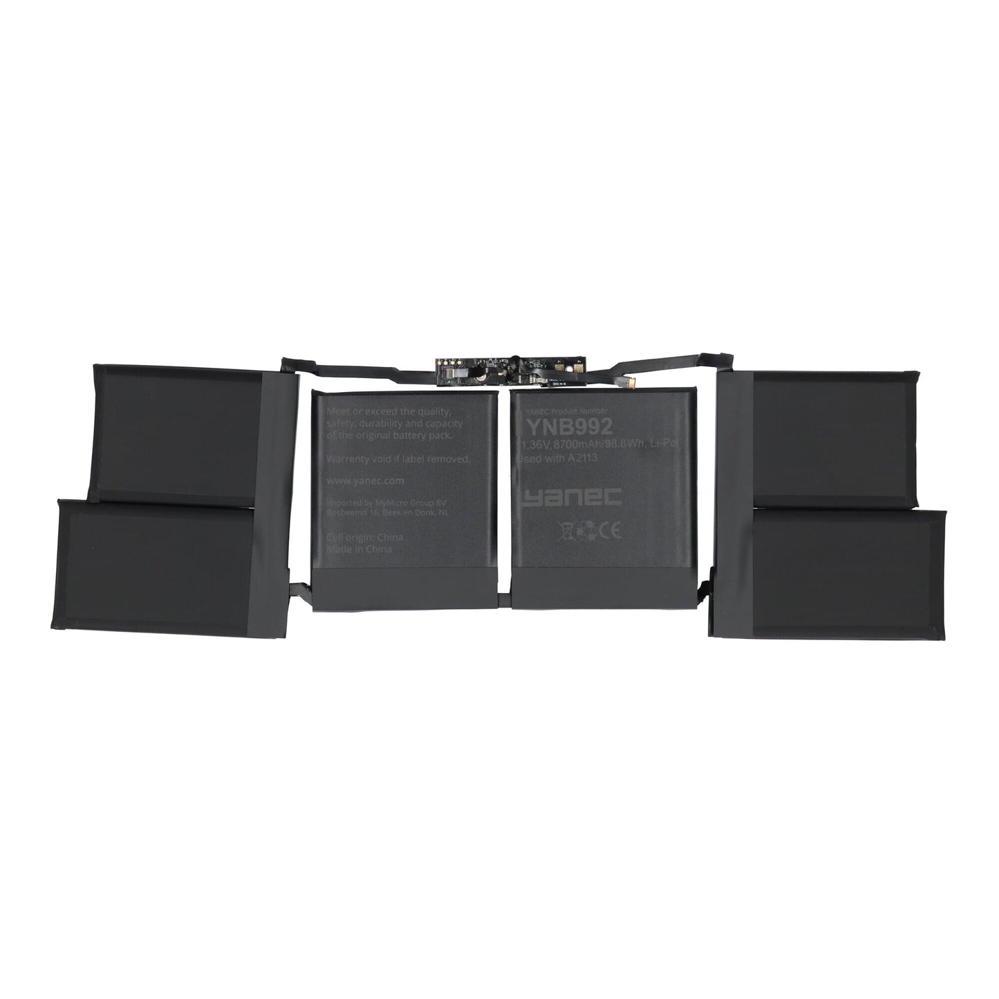 Yanec macbook accu 8700mah