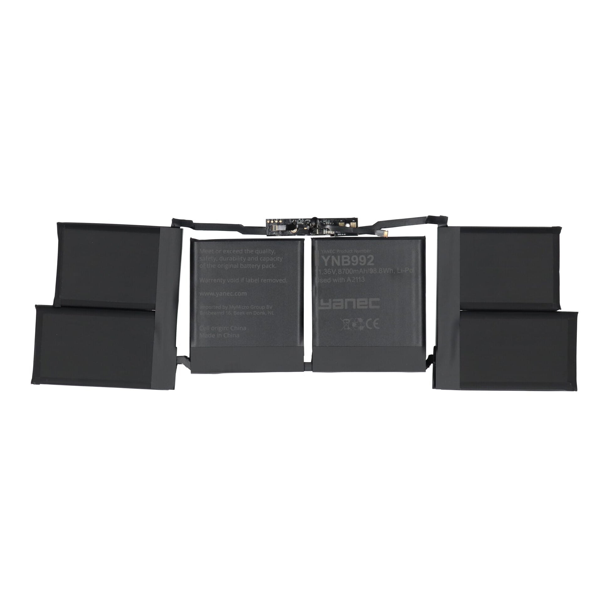 Yanec macbook accu 8700mah