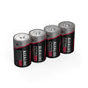 Ansmann alkaline batterij mono d lr20 4 pcs. krimpfolie