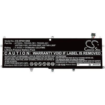 Laptop accu (keyboard) 3150mah